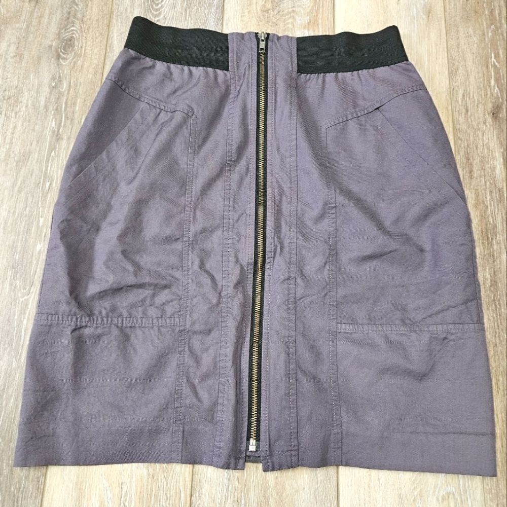 Halogen Nordstrom Elastic Waist Pencil Skirt Women's 10 Office Siren Academia
